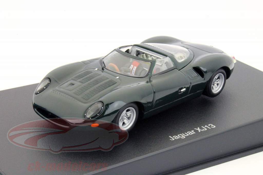 ジャガーXJ13オートアートグリーン1時43
