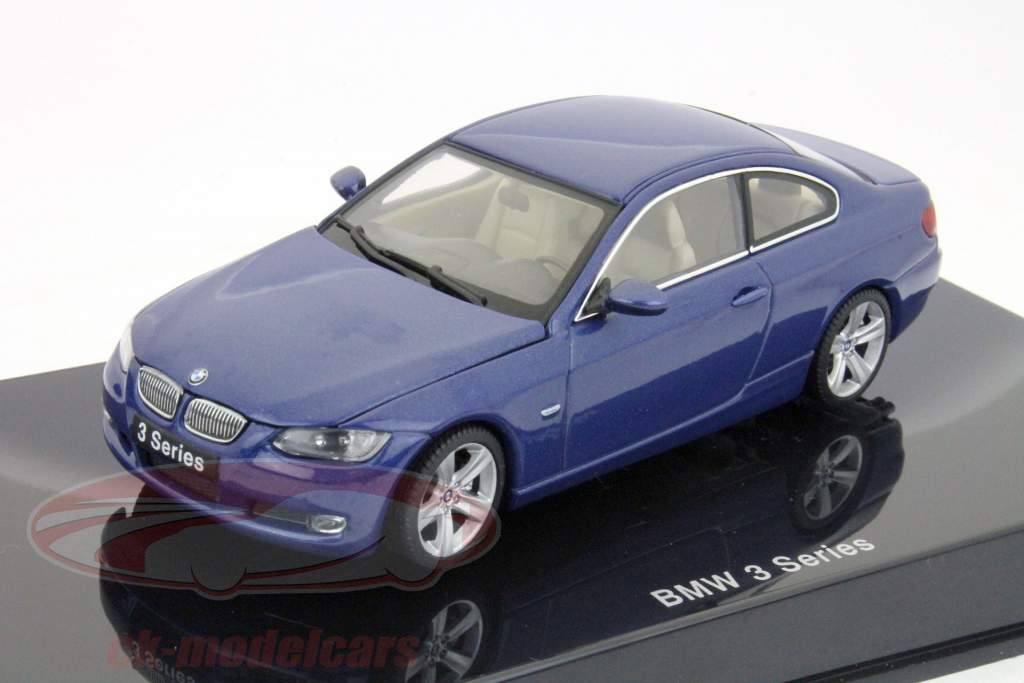 宝马 3 双门跑车 年 2007 蒙特哥蓝 金属的 1:43 AUTOA​​RT