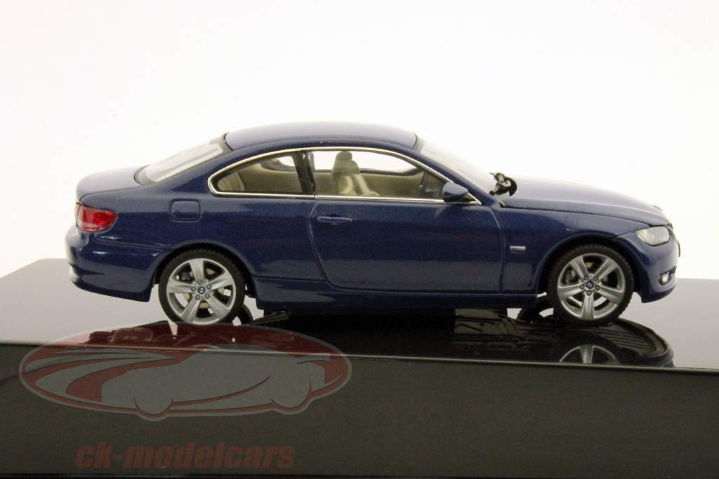 宝马 3 双门跑车 年 2007 蒙特哥蓝 金属的 1:43 AUTOA​​RT