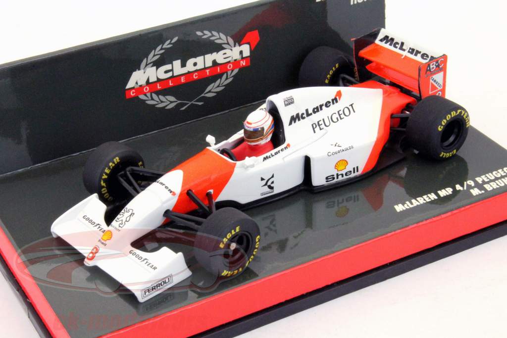 【ミニチャンプス　マクラーレンプジョー　MP4/9 1994年1/18】 ミニチャンプス マクラーレンプジョー MP4/9 1994年1/18