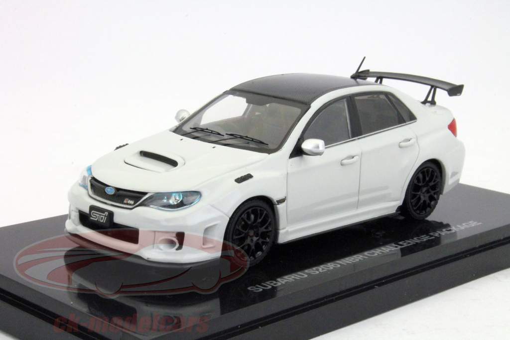 Subaru S206 NBR Challenge Package weiß / schwarz 1:43 Ebbro