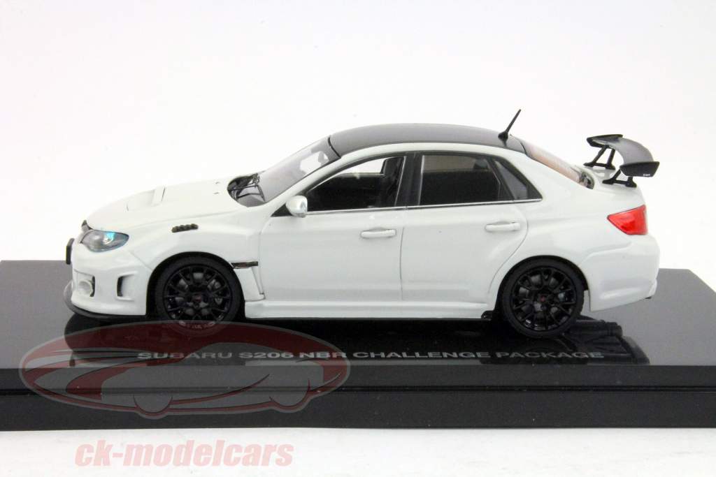 Subaru S206 NBR Challenge Package weiß / schwarz 1:43 Ebbro