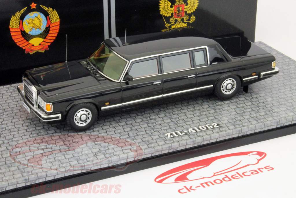 ЗИЛ-41052 Правительство России автомобиль черного Горбачев 1:43 Свечи DIP