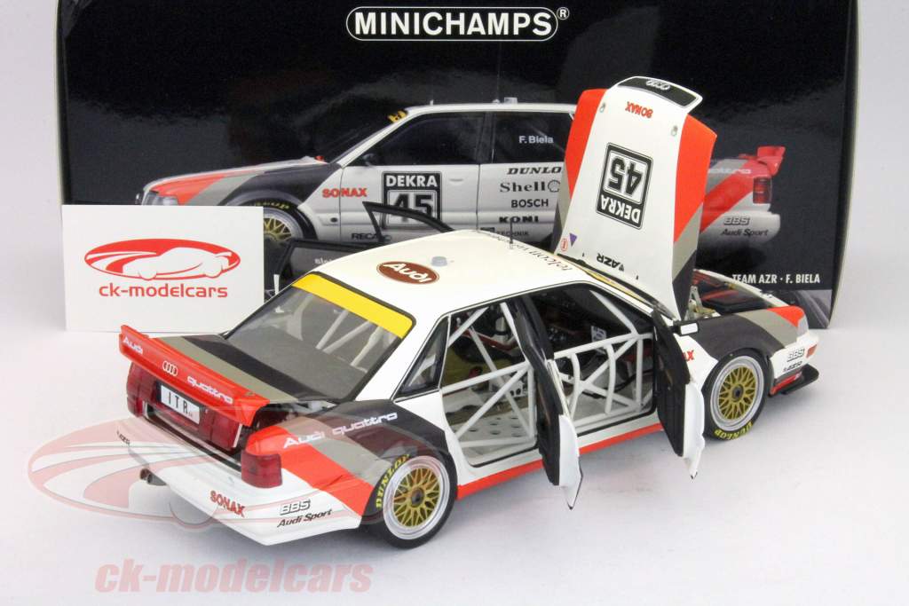 Minichamps 1:18 Audi V8 Quattro #45 DTM 1991 Team Azr F