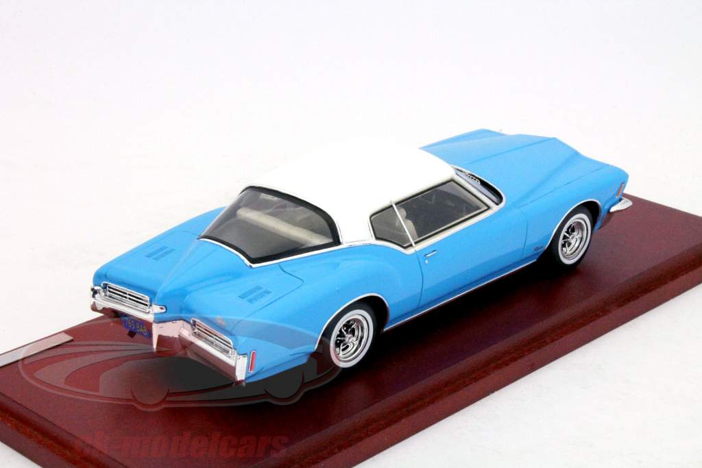Buick Riviera anno 1971 blu 1:43 TrueScale