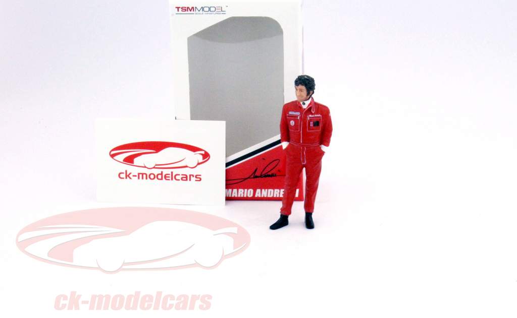 Mario Andretti driver figure formula 1 1977 1:18 TrueScale 