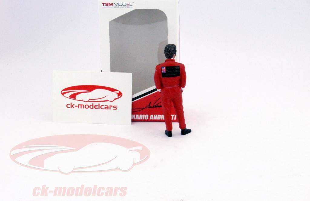 Mario Andretti driver figure formula 1 1977 1:18 TrueScale 