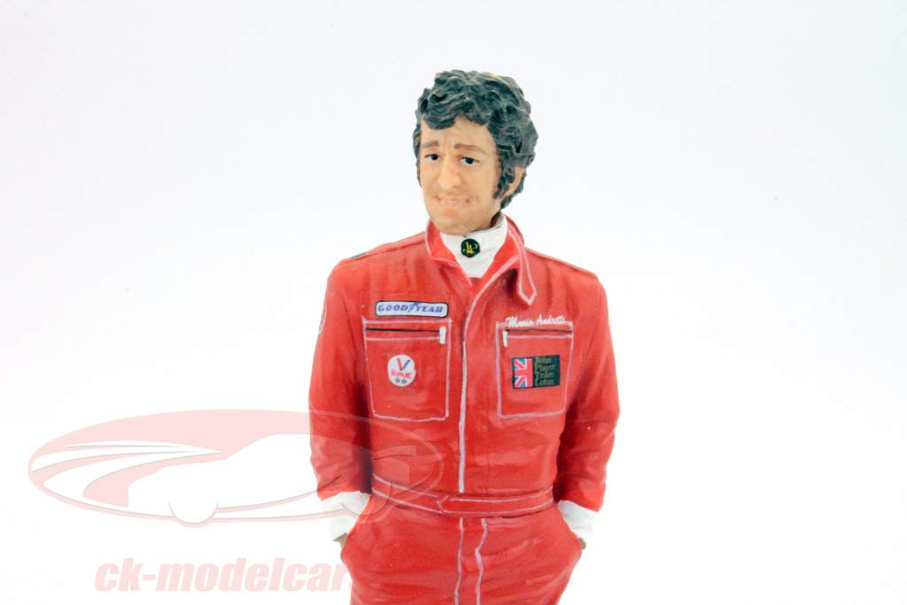 Mario Andretti driver figure formula 1 1977 1:18 TrueScale 