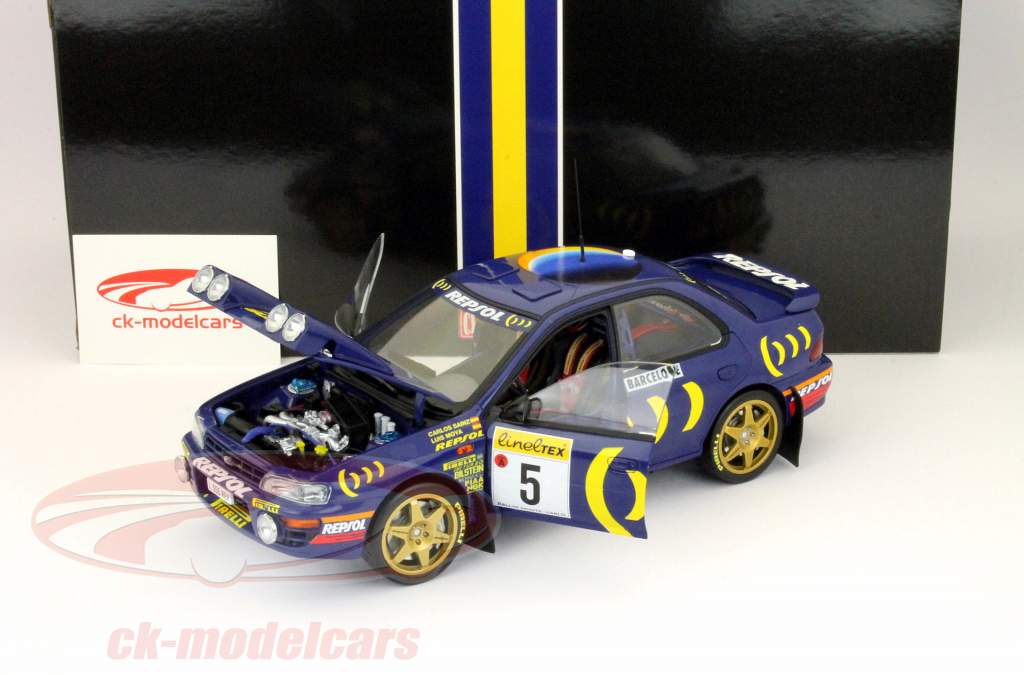 Sun Star Models 1:18 スバルインプレッサ555＃5勝者