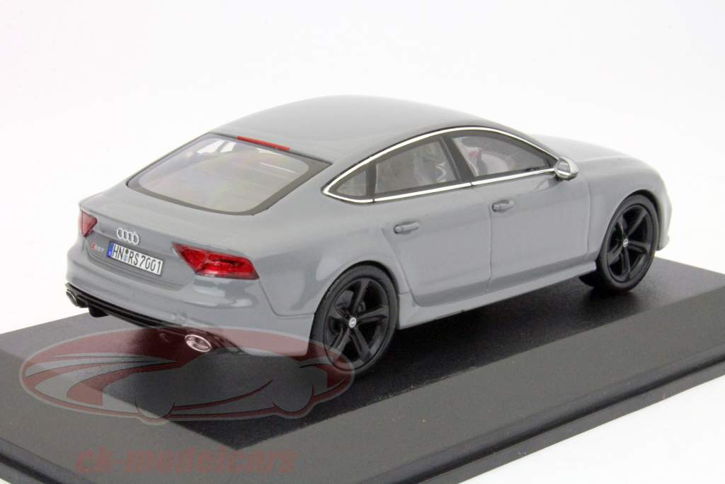 アウディRS 7スポーツバックナルドグレー1時43 iScale
