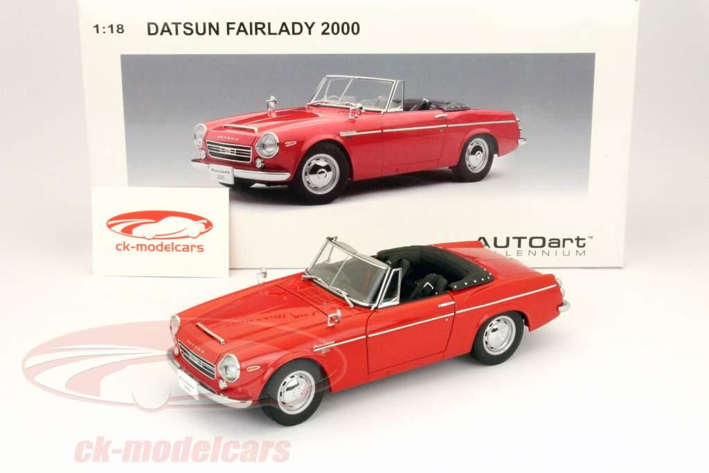 AUTOart - 未展示品 オートアート 1/18 ダットサン フェアレディ 2000 SR311 1/18 ダットサン フェアレディ 2000 SR311 シルバー【77432
