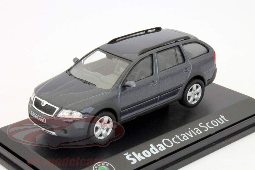 シュコダ·オクタビアスカウトコンビ2007年無煙炭グレイメタリック1時43 Abrex