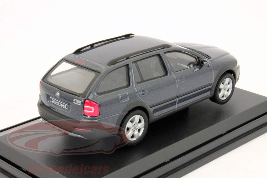 シュコダ·オクタビアスカウトコンビ2007年無煙炭グレイメタリック1時43 Abrex