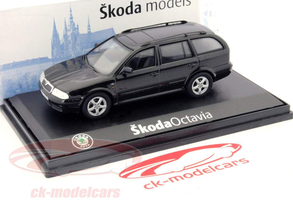 Skoda Octavia Combi anno 2000 nero 1:43 Abrex