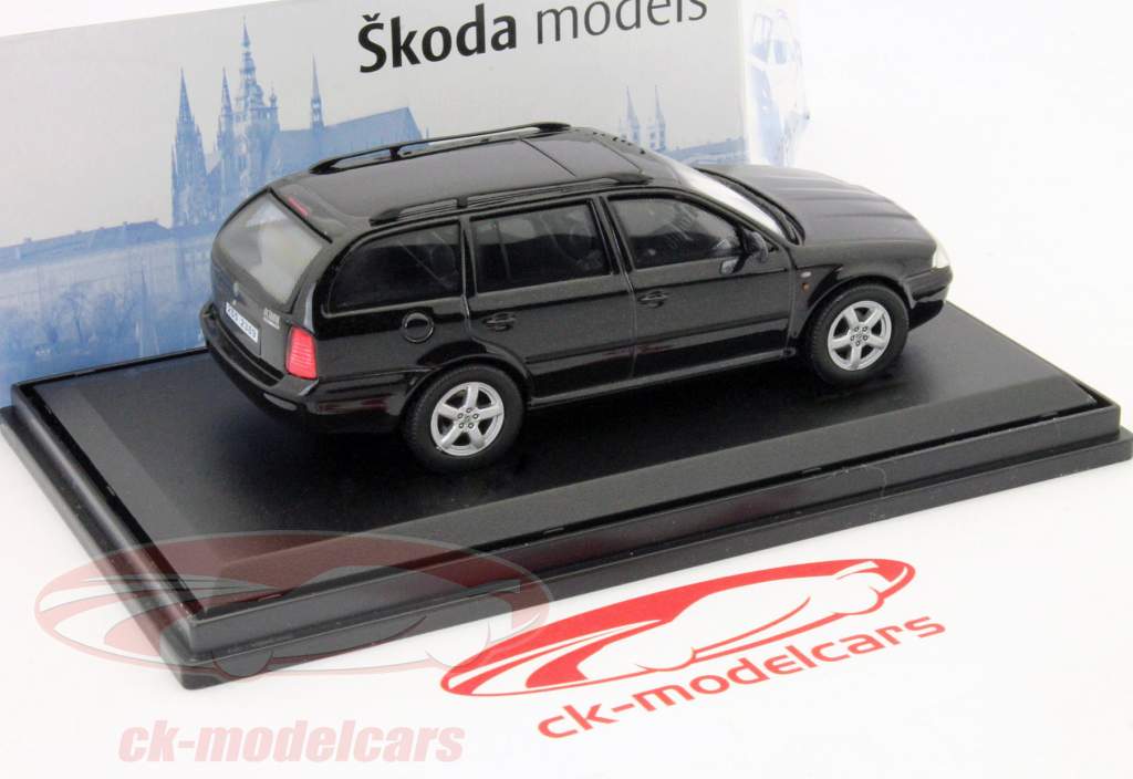 Skoda Octavia Combi anno 2000 nero 1:43 Abrex