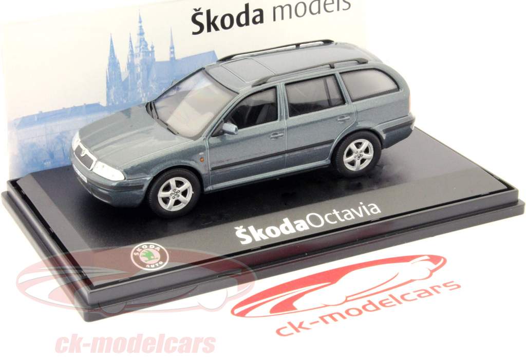 Skoda Octavia Combi Año 2000 gris 1:43 Abrex
