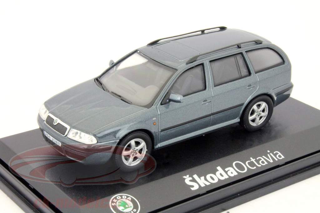 Skoda Octavia Combi year 2000 gray 1:43 Abrex