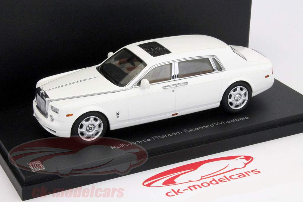 Rolls Royce Phantom IUG År 2012 english white 1:43 Kyosho