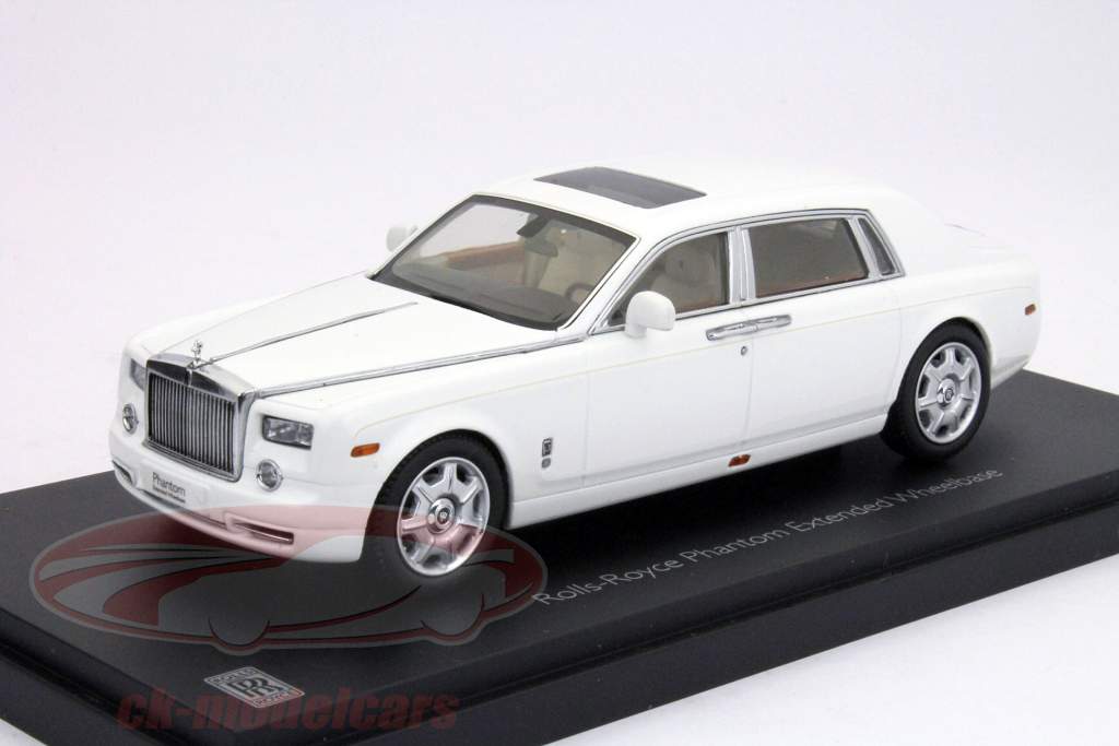 Rolls Royce Phantom IUG År 2012 english white 1:43 Kyosho