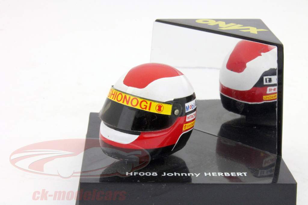 Johnny Herbert Formel 1 Helm 1:12 Onyx