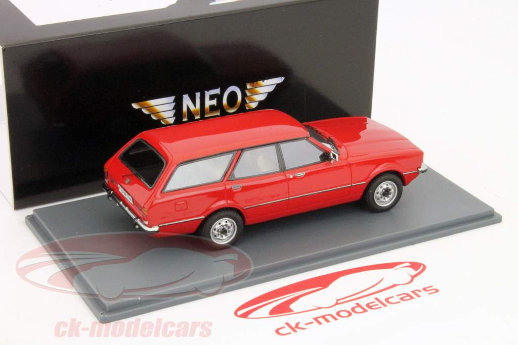 福特陶努斯TC2比赛GL年份1976红1:43新