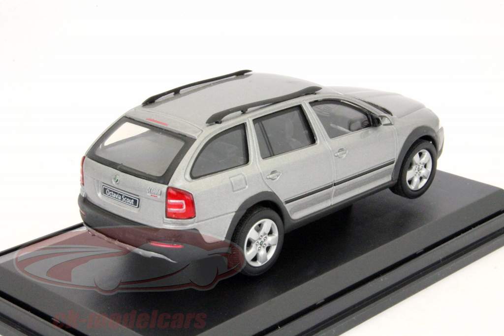 斯柯达明锐斥候地产2007年卡布奇诺米色金属1:43 Abrex