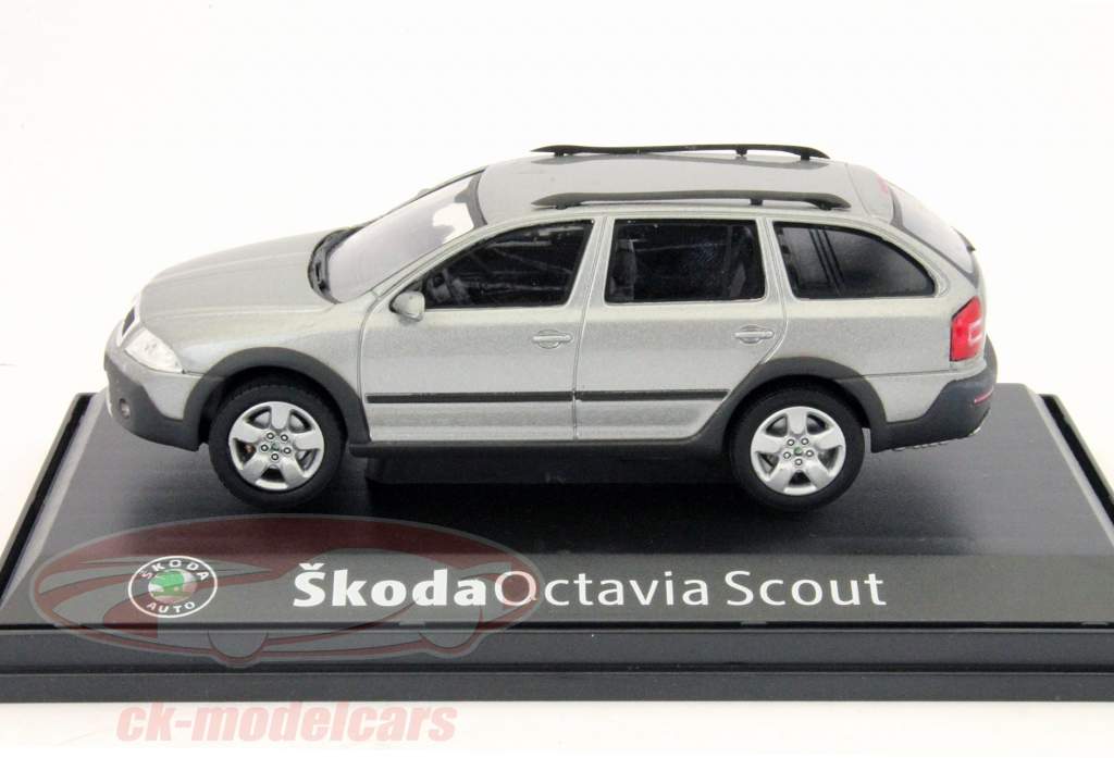 Skoda Octavia Scout Combi year 2007 cappuccino beige metallic 1:43 Abrex