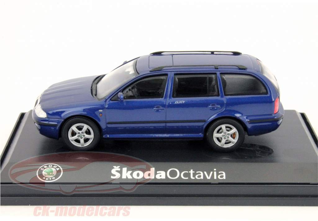 Skoda Octavia Combi anno 2000 blu 1:43 Abrex