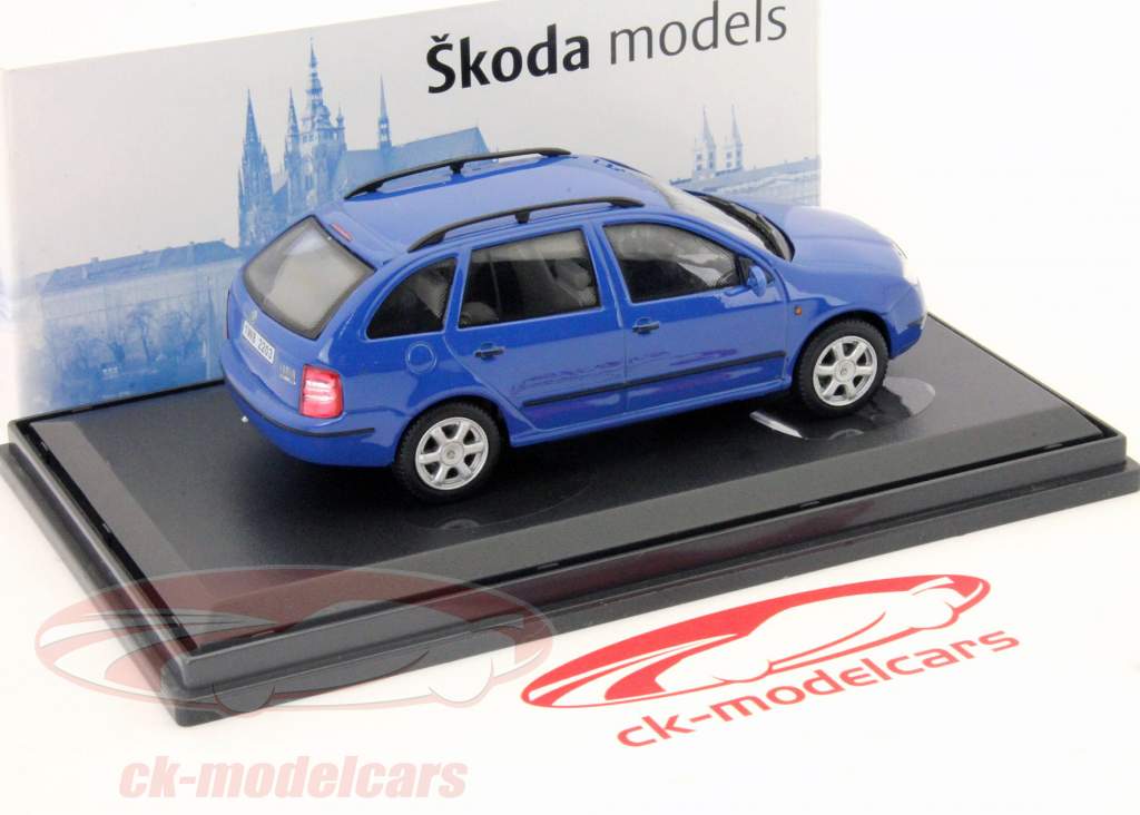 Skoda Fabia Combi anno 1999 hellblau 1:43 Abrex