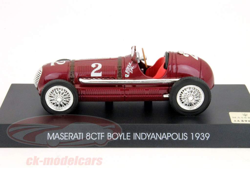 玛莎拉蒂8CTF＃2博伊尔Indianopolis 1939 1:43 Altaya