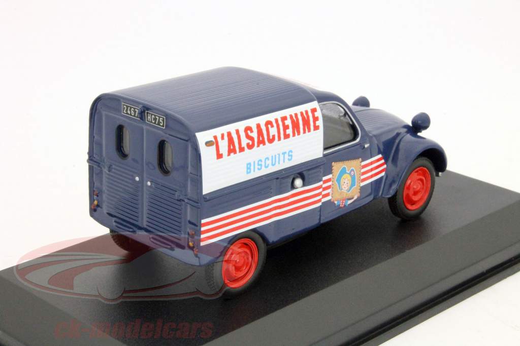 Citroen 2CV van L Alsacienne 1:43 Altaya