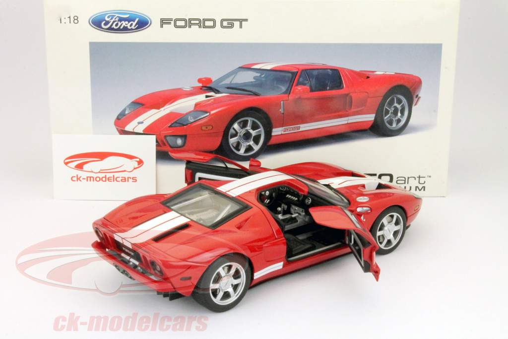 Ford GT rojo 1:18 AUTOart