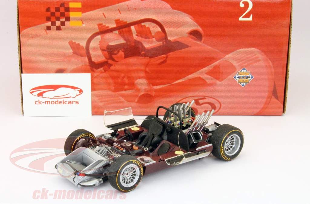 Chaparral 2/2C Protoype Flipper wing authentic white 1965 1:18 Exoto