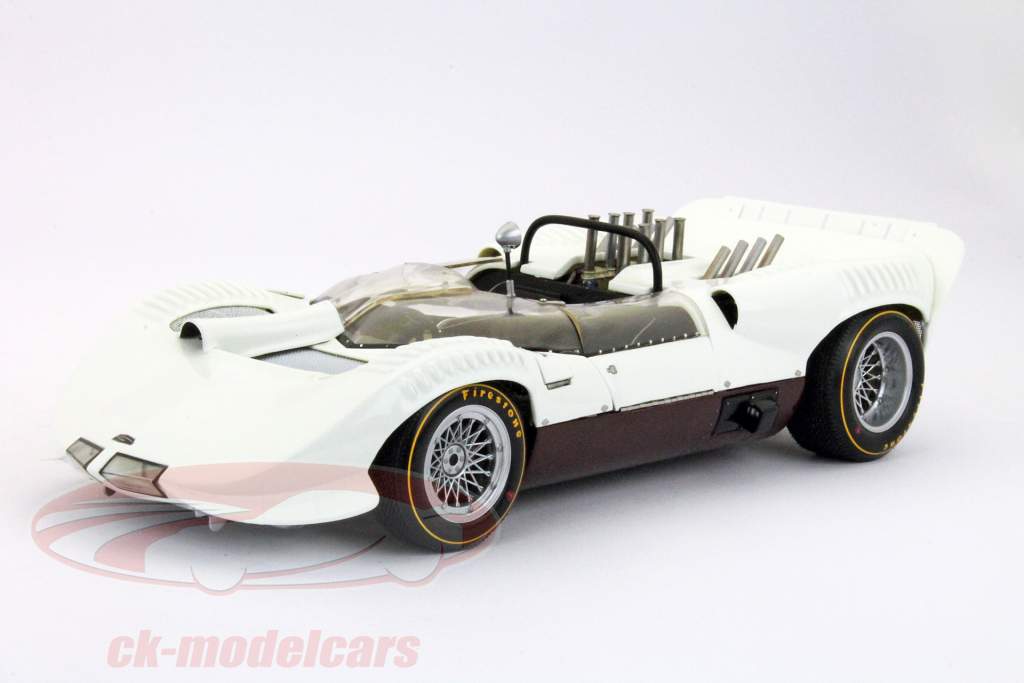 Chaparral 2/2C Protoype Flipper wing authentic white 1965 1:18 Exoto