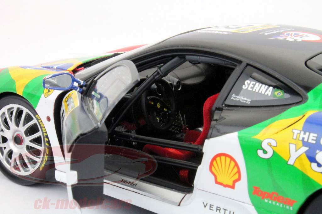Bruno Senna Ferrari F 430 Challenge N° 28 01h18 HotWheels Elite