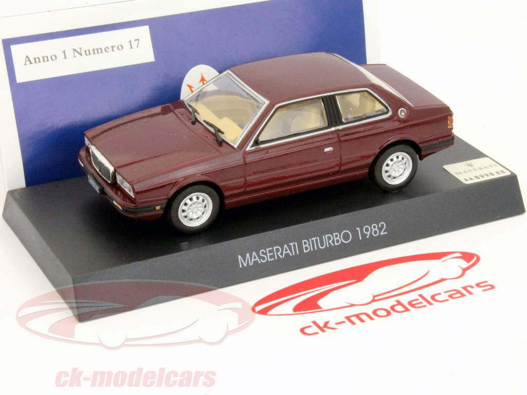 マセラティBITURBO 1982年赤1時43 Altayaの