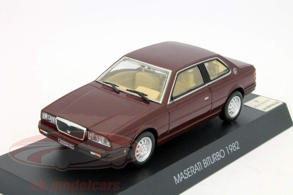 マセラティBITURBO 1982年赤1時43 Altayaの