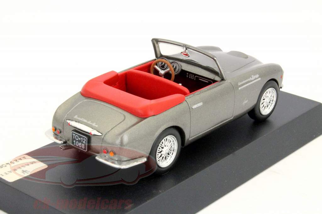 玛莎拉蒂Spyder的2000 A6G Frua 1952年年度灰色1:43 Altaya