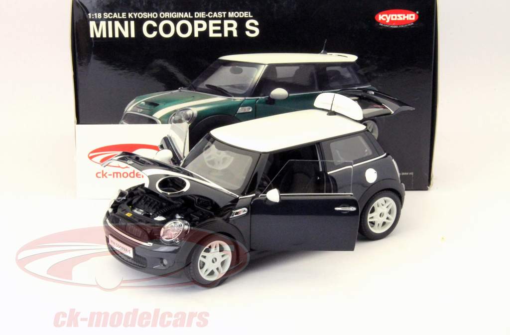 Mini Cooper S schwarz 1:18 Kyosho