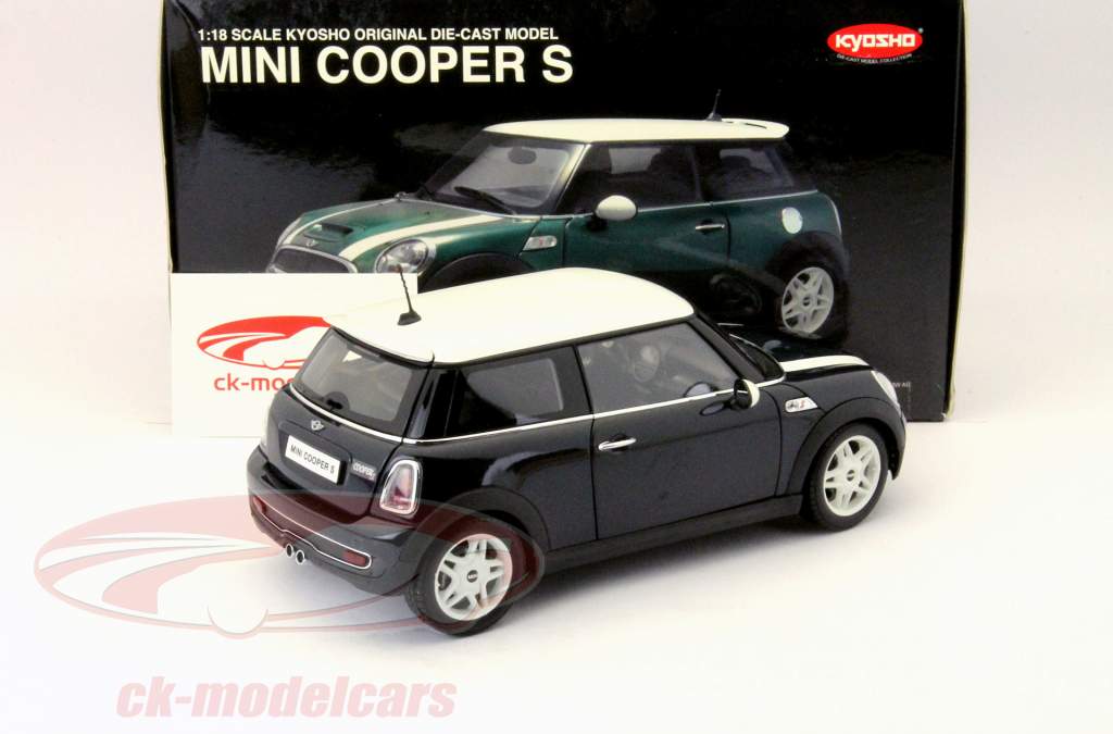 Mini Cooper S schwarz 1:18 Kyosho