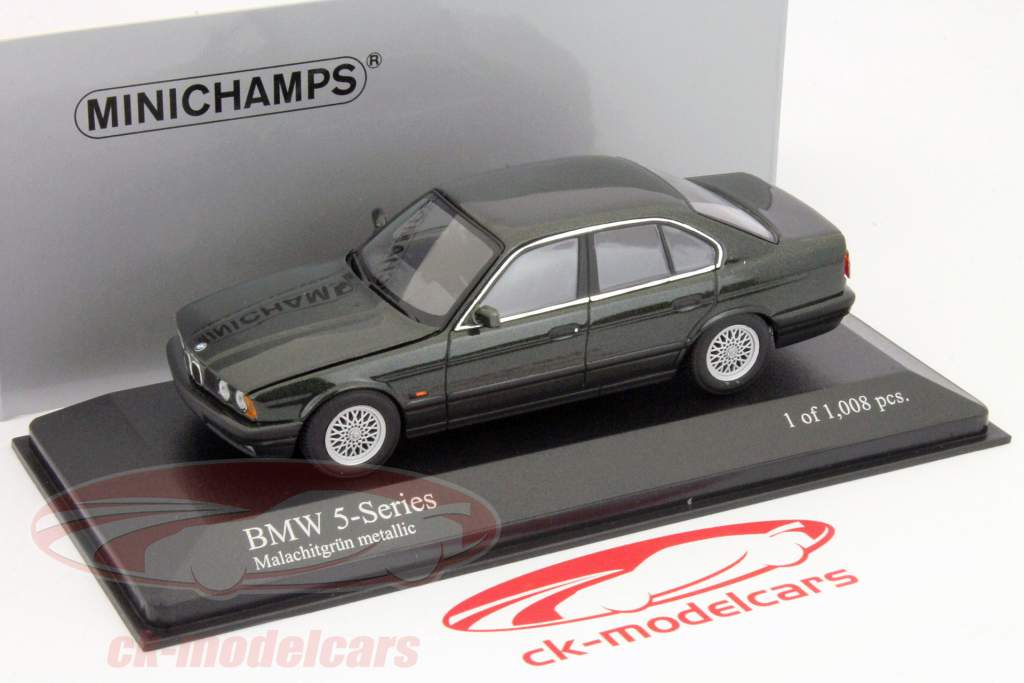 Minichamps 1:43 BMW 5-Series (E34) 1988 green metallic