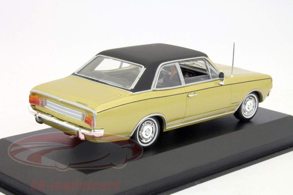 オペルコモドール1966ゴールドメタリック1：43ミニチャンプス