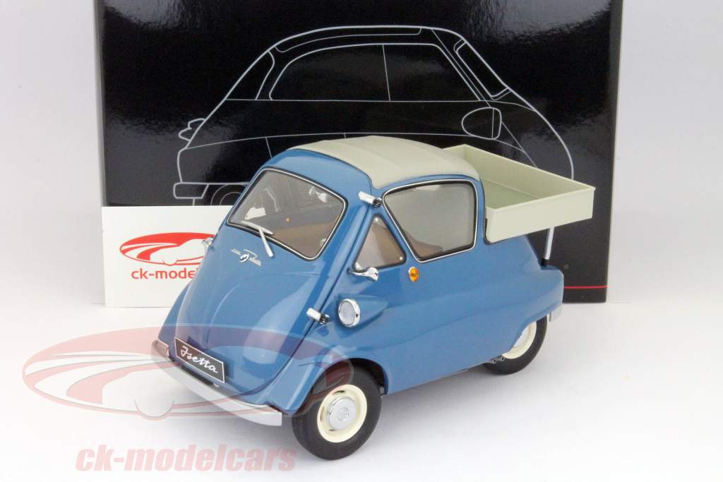 BMW Isetta Pritsche année 1955 bleu 1:12 PremiumClassiXXs