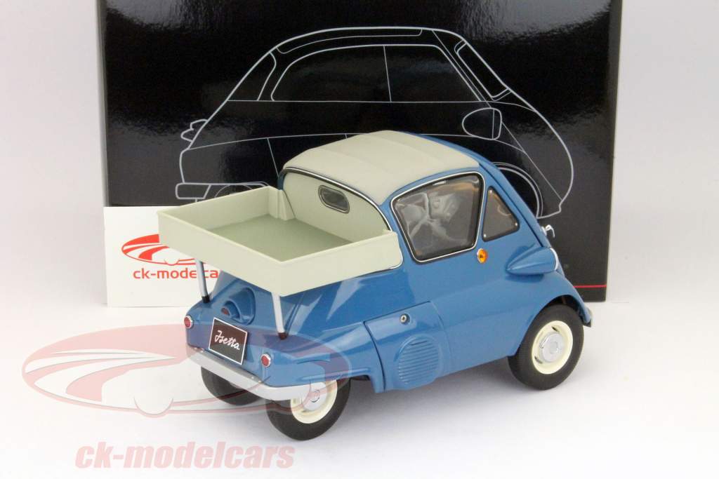 BMW Isetta Pritsche year 1955 blue 1:12 PremiumClassiXXs