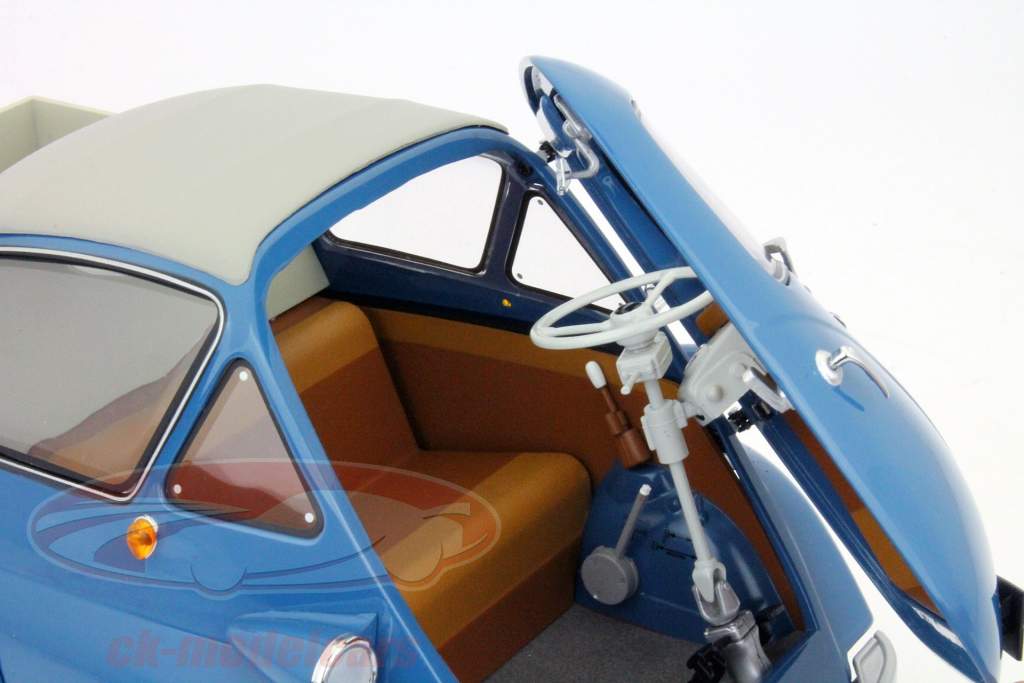 BMW Isetta Pritsche année 1955 bleu 1:12 PremiumClassiXXs