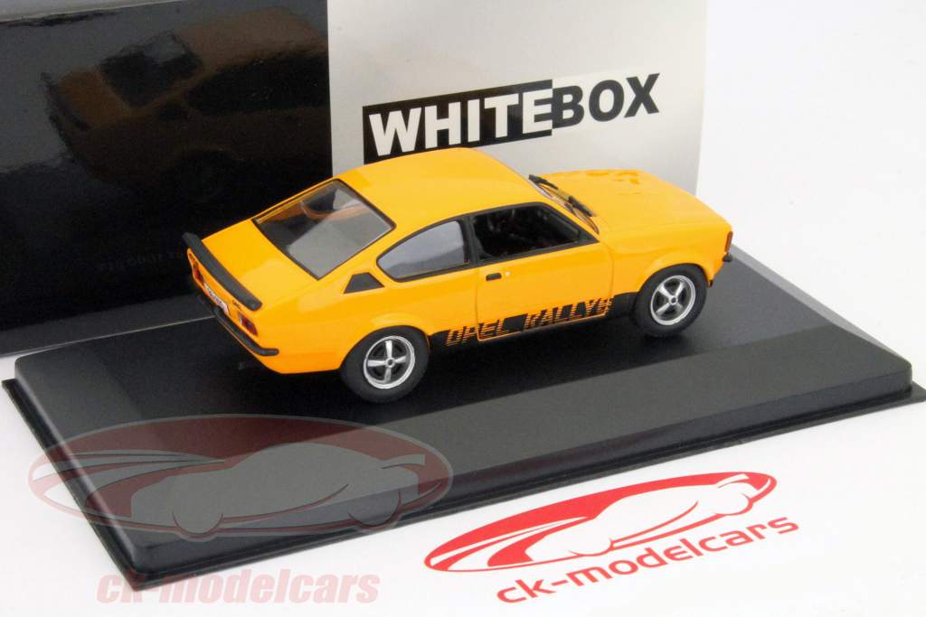 欧宝KadettÇ双门轿跑车1973年橙色1:43白牌