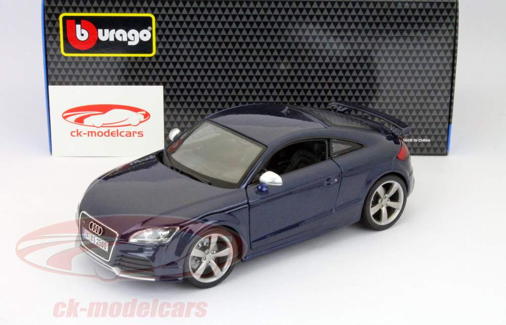 アウディ TT RS 年 2009 ブルー 1:18 完成モデル