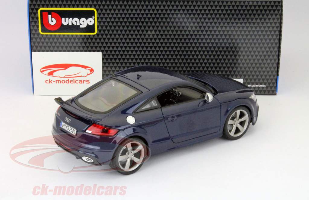 アウディ TT RS 年 2009 ブルー 1:18 完成モデル
