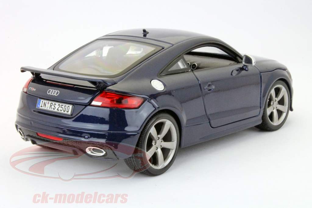 アウディ TT RS 年 2009 ブルー 1:18 完成モデル
