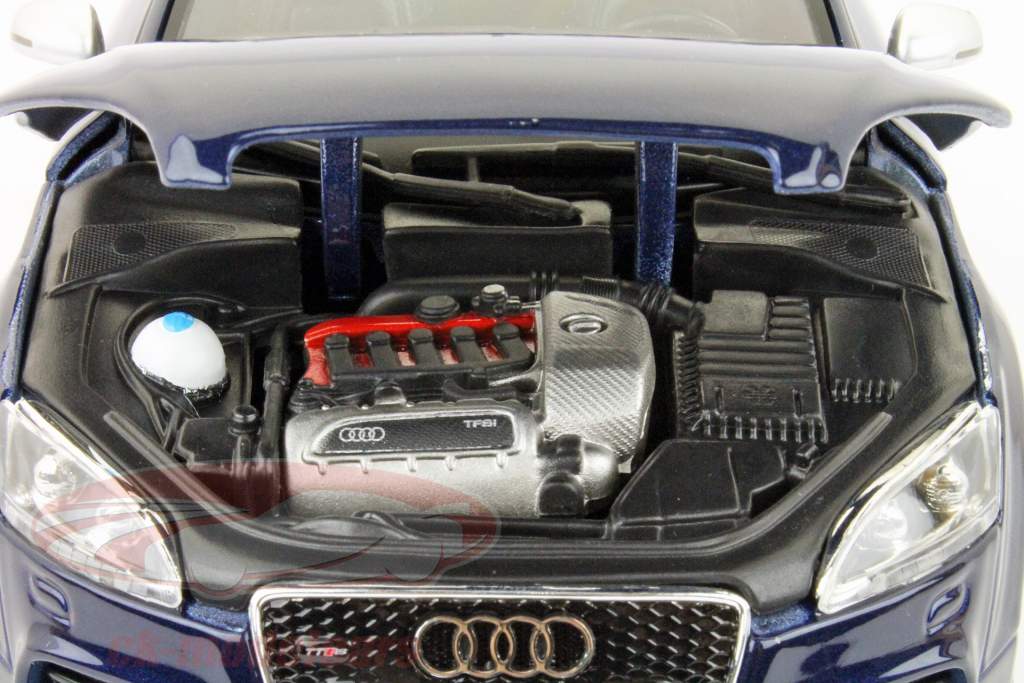 アウディ TT RS 年 2009 ブルー 1:18 完成モデル